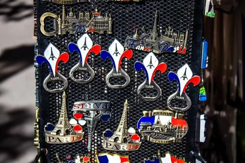 Decorative objects from Paris Stock Photos