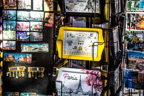 Decorative objects from Paris Stock Photos