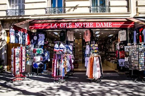 Decorative objects from Paris Foto stock