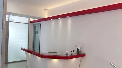 Decorative office space close-up with daylight Video stock 73780560