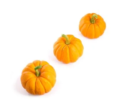 Decorative orange pumpkins Foto stock