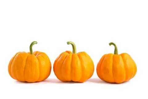 Decorative orange pumpkins Foto stock