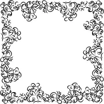 Decorative Ornament, Design Elements Illustrazione stock