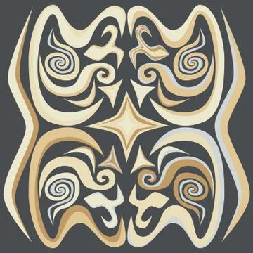 Decorative ornament. Stock Illustration