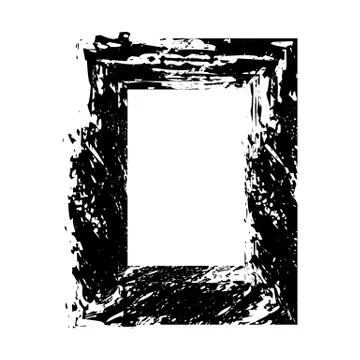 Decorative ornamental frame. Stock Illustration