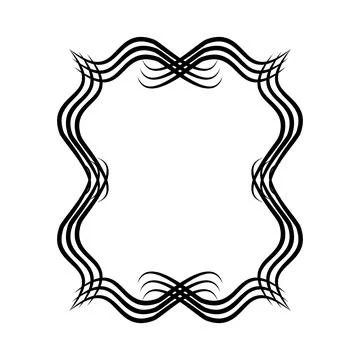 Decorative ornamental frame Stock Illustration