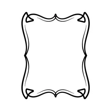 Decorative ornamental frame Stock Illustration
