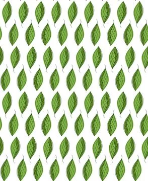 Decorative ornamental seamless spring pattern. vector graphic line Endless el 스톡 일러스트