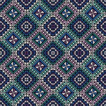 Decorative Palestinian pattern  Stock Illustration