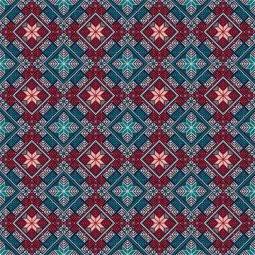Decorative Palestinian pattern  스톡 일러스트