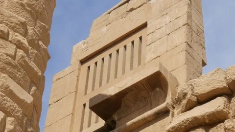Decorative Part of the Building Stock Footage 87070781