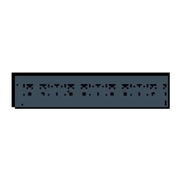 Decorative pattern border trim with geometric stars Stock Illustration