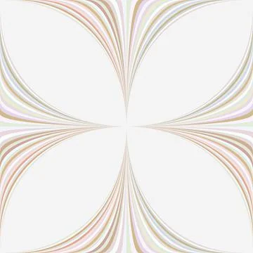 Decorative pattern. Decorative curved wallpaper pattern. a vector illustra... 写真素材
