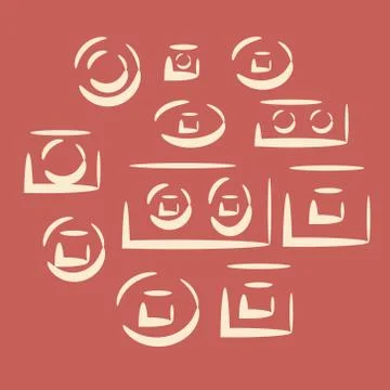 Decorative pattern Stock Illustration