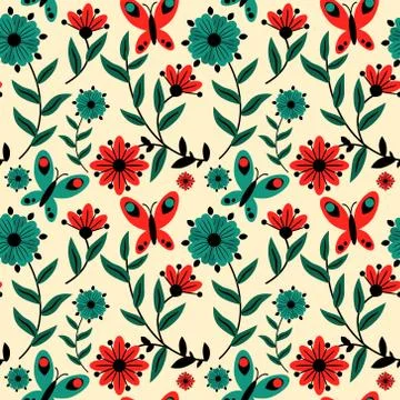 Decorative pattern Illustrazione stock