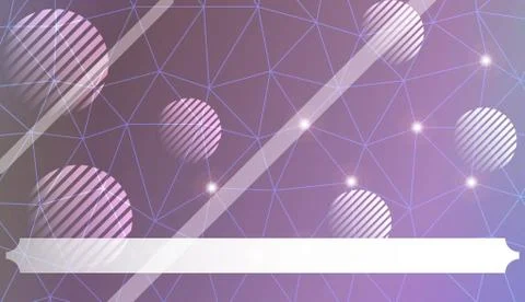 Decorative pattern with polygonal pattern with triangles style. Decorative de イラスト素材