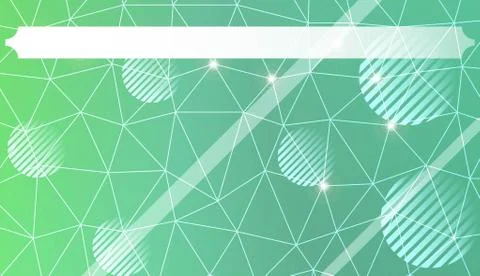 Decorative pattern with polygonal pattern with triangles style. Decorative de Illustrazione stock
