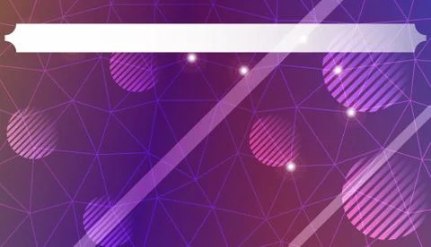 Decorative pattern with polygonal pattern with triangles style. Decorative de Illustrazione stock