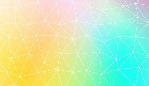 Decorative pattern with polygonal pattern with triangles style. For textures  Stock Illustration