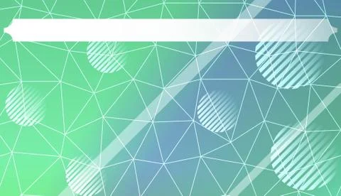 Decorative pattern with polygonal pattern with triangles style. Decorative de イラスト素材