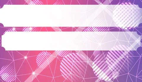 Decorative pattern with polygonal pattern with triangles style. Decorative de 스톡 일러스트