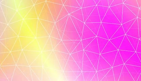 Decorative pattern with polygonal pattern with triangles style. For textures  Illustrazione stock
