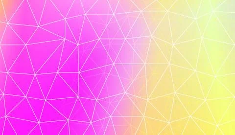 Decorative pattern with polygonal pattern with triangles style. For textures  Illustrazione stock