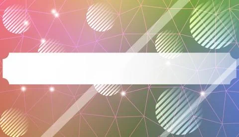 Decorative pattern with polygonal pattern with triangles style. Decorative de 스톡 일러스트