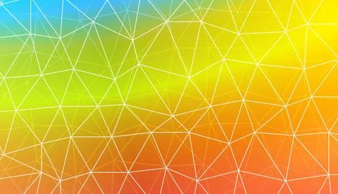 Decorative pattern with polygonal pattern with triangles style. For textures  Illustrazione stock
