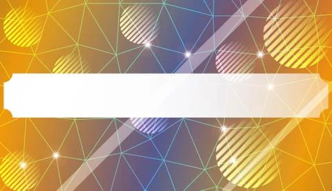 Decorative pattern with polygonal pattern with triangles style. Decorative de Stock Illustration