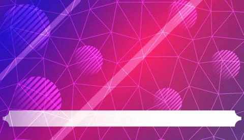 Decorative pattern with polygonal pattern with triangles style. Decorative de 스톡 일러스트