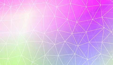 Decorative pattern with polygonal pattern with triangles style. For textures  Illustrazione stock