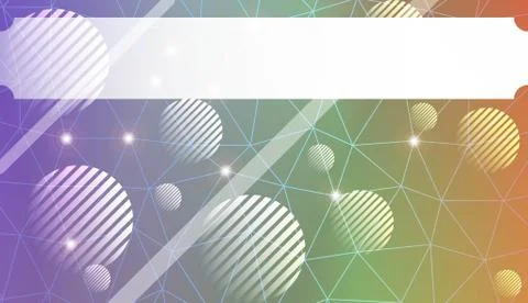 Decorative pattern with polygonal triangles style. line. circle. Background f 스톡 일러스트