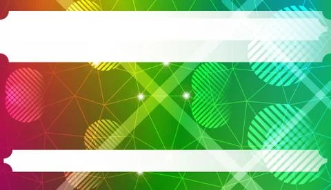 Decorative pattern with polygonal triangles style. line. circle. Background f Illustrazione stock