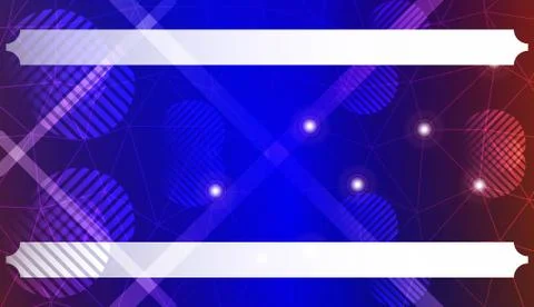 Decorative pattern with polygonal triangles style. line. circle. Background f Illustrazione stock