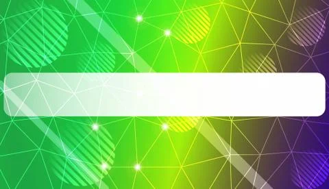 Decorative pattern with triangles, line, circle, space for text style. Decora Stock Illustration