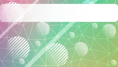 Decorative pattern with triangles, line, circle, space for text style. Decora 스톡 일러스트