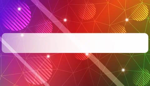 Decorative pattern with triangles, line, circle, space for text style. Decora 스톡 일러스트