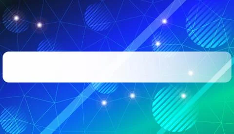 Decorative pattern with triangles, line, circle, space for text style. For te Stock Illustration