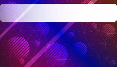 Decorative pattern with triangles, line, circle, space for text style. For yo Stock Illustration