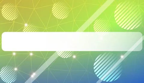 Decorative pattern with triangles, line, circle, space for text style. Decora Stock Illustration