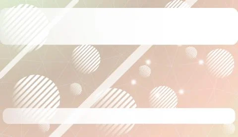 Decorative pattern with triangles, line, circle, space for text style. Decora 스톡 일러스트