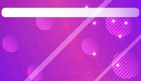 Decorative pattern with triangles, line, circle, space for text style. For yo Illustrazione stock