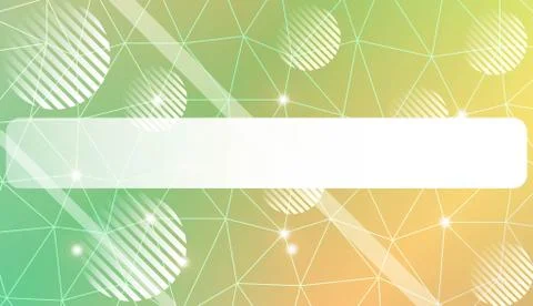 Decorative pattern with triangles, line, circle, space for text style. For yo Illustrazione stock