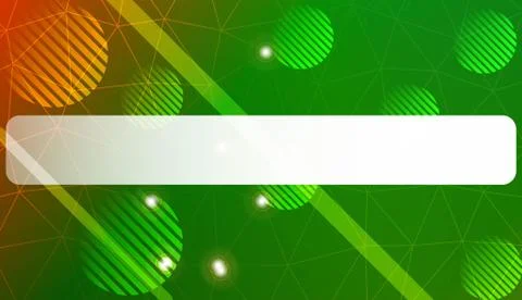 Decorative pattern with triangles, line, circle, space for text style. For te Stock Illustration