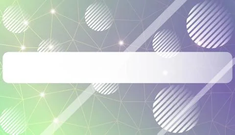 Decorative pattern with triangles, line, circle, space for text style. For te Illustrazione stock