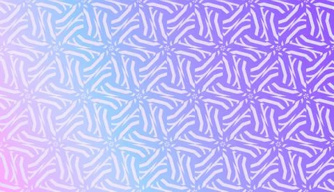 Decorative Pattern With Triangles Style. Blurred Gradient Background. Bright  Illustrazione stock