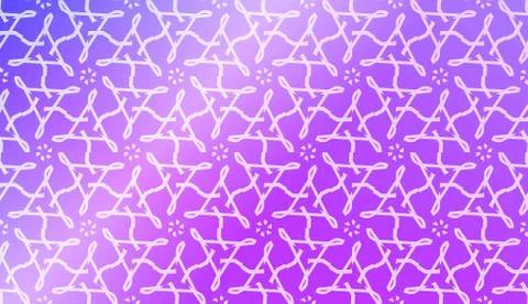 Decorative Pattern With Triangles Style. Blurred Gradient Background. Bright  Stock Illustration