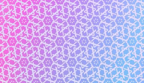 Decorative Pattern With Triangles Style. Blurred Gradient Background. Bright  Stock Illustration