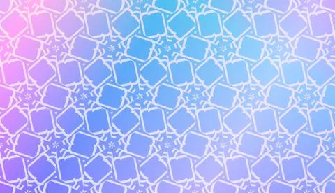 Decorative Pattern With Triangles Style. Blurred Gradient Background. Bright  스톡 일러스트